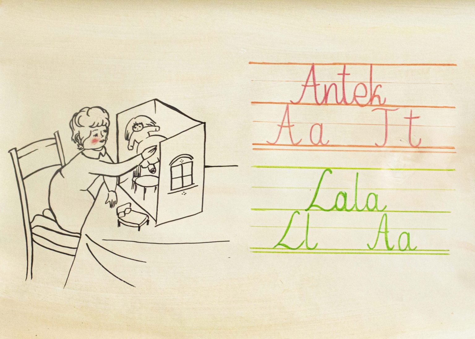 Emma Szumlas 2020 Ja On Ona Ja 35x50 cm