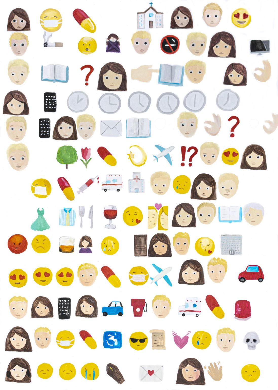 Natalia Parandyk 2020 Ja On Ona Ja 100x70cm