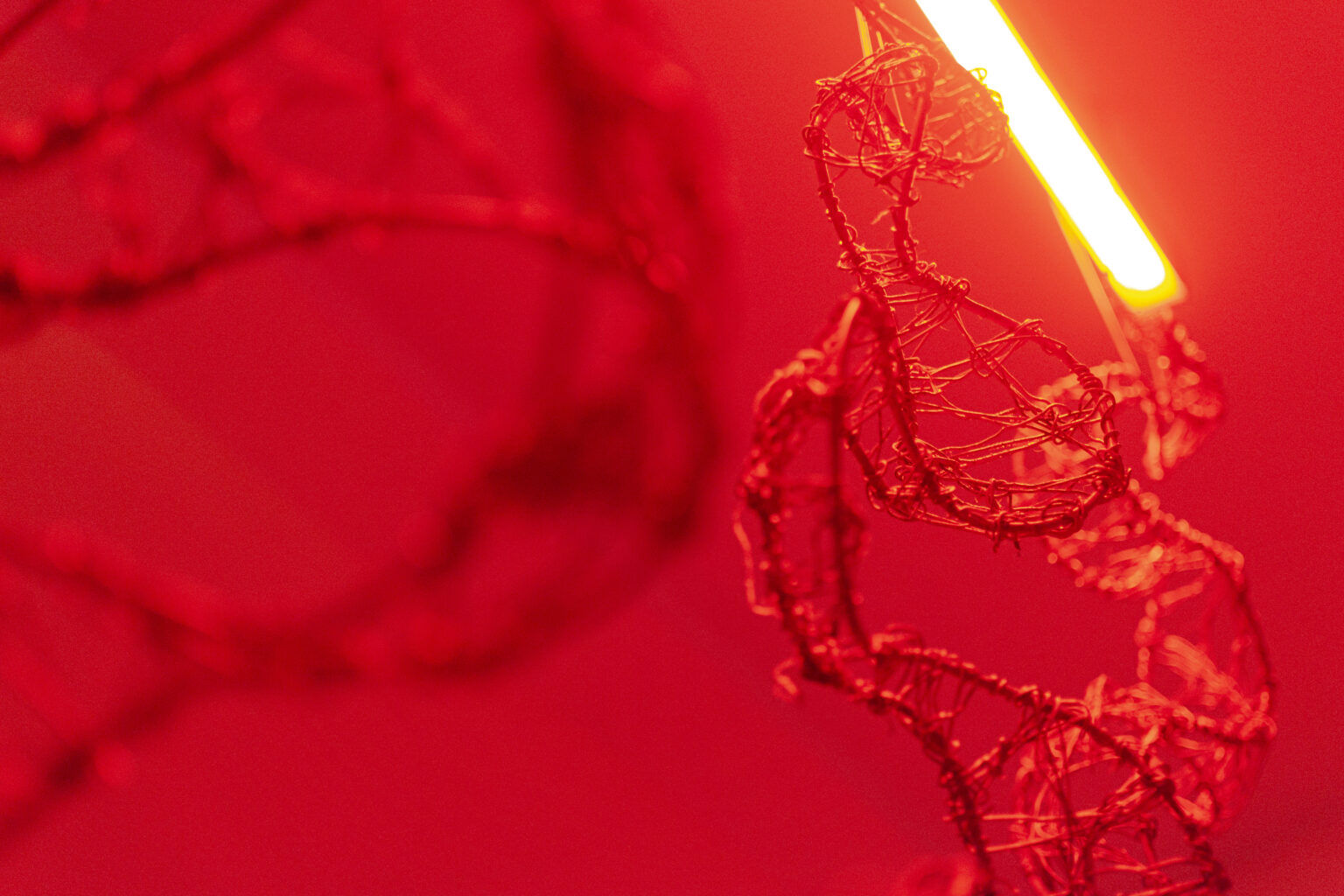 Rzeźba metalowa w Muzeum Woli