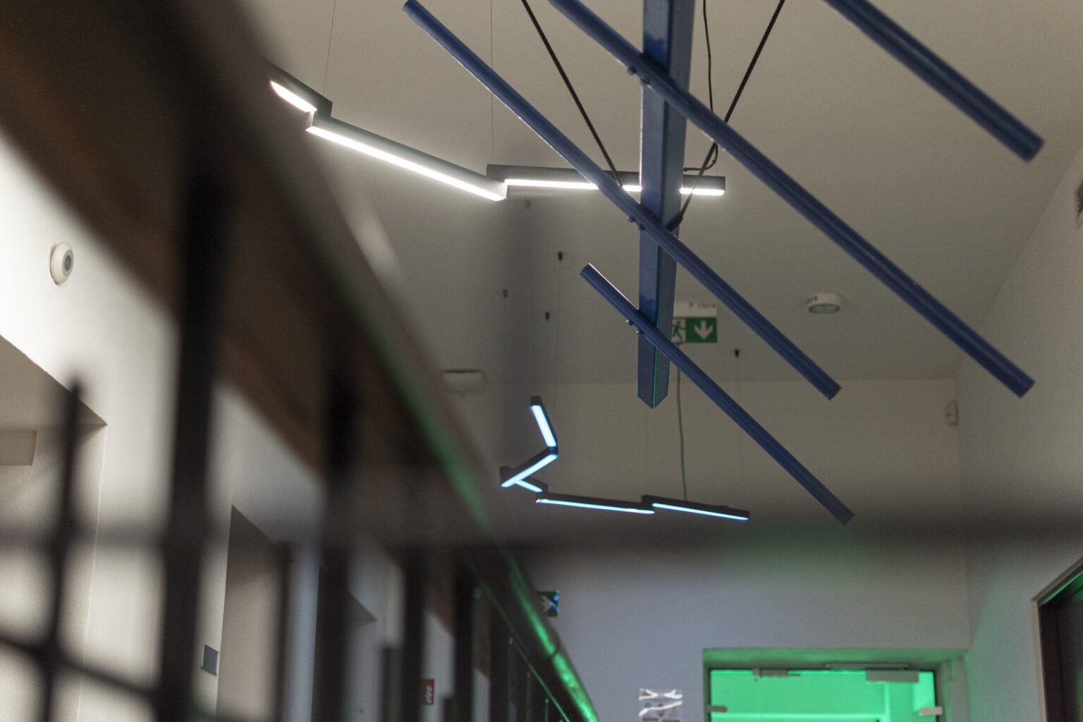 Rzeźba metalowe w Muzeum Woli.