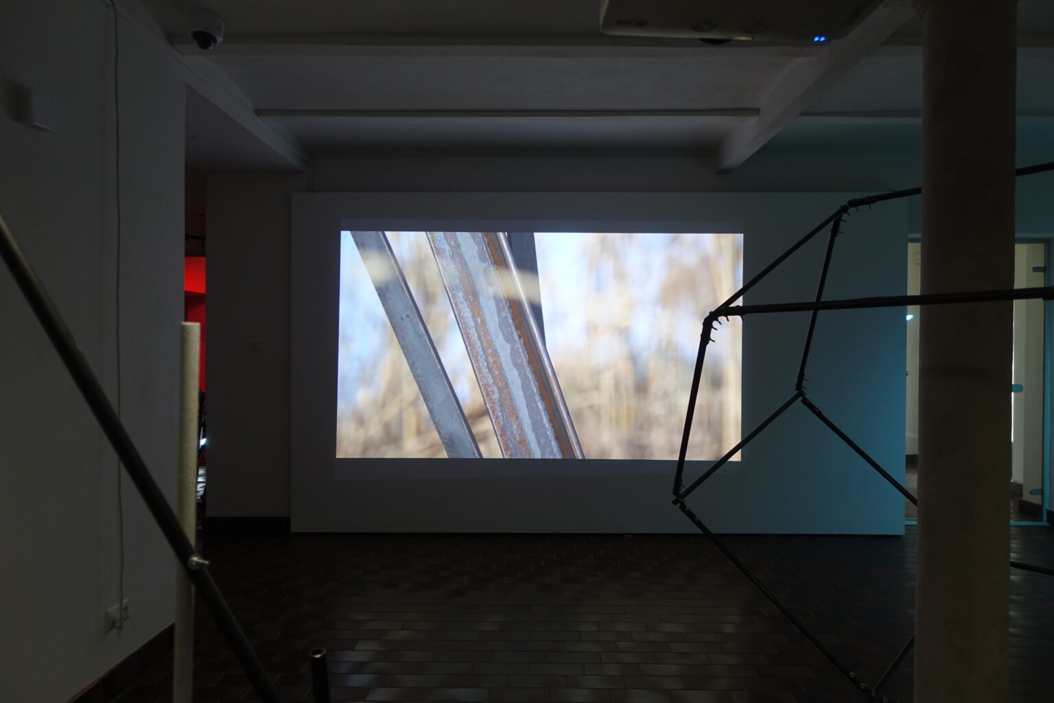 Rzeźba metalowa w Muzeum Woli