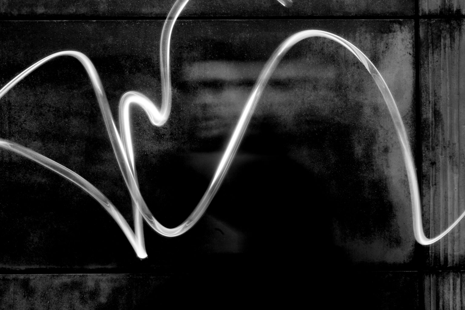 Czarno biała fotografia portretowa