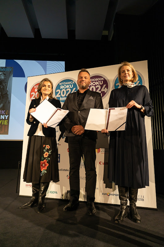 fotorelacja z uroczystości wręczenia nagród konkursu Magazynu Literackiego "Książki"