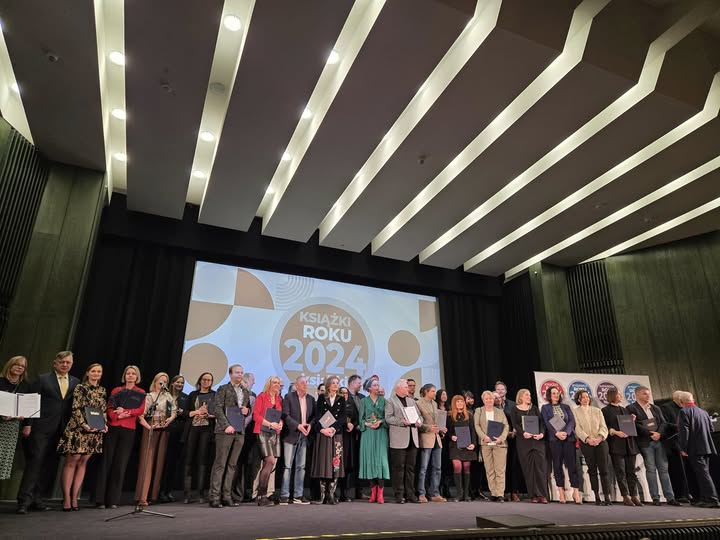 fotorelacja z uroczystości wręczenia nagród konkursu Magazynu Literackiego "Książki"