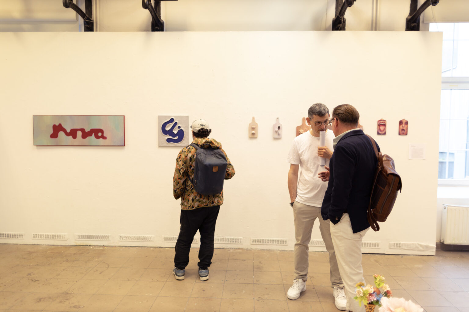 Dokumentacja fotograficzna wystawy końcoworocznej. Przegląd wystawy przed rozpoczęciem Akademii Otwartej 2025.