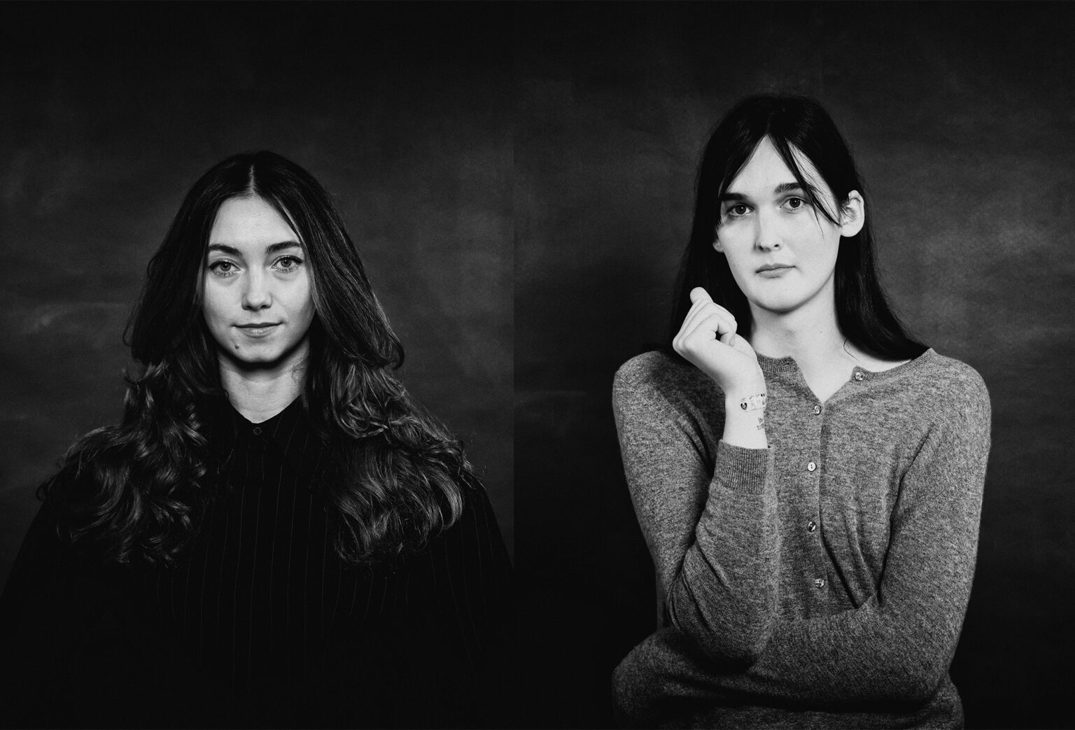 portrety nominowanych artystek do nagrody Paszporty Polityki 2025: Agata Ingarden oraz Ant Łakomsk