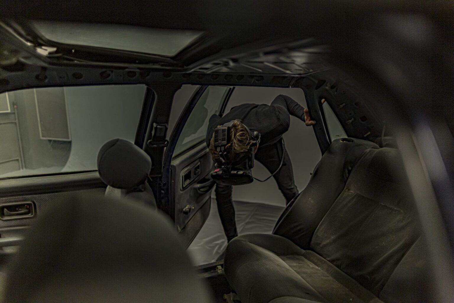 zdjęcia działań Pracowni 3d i Zdarzeń Wirtualnych II