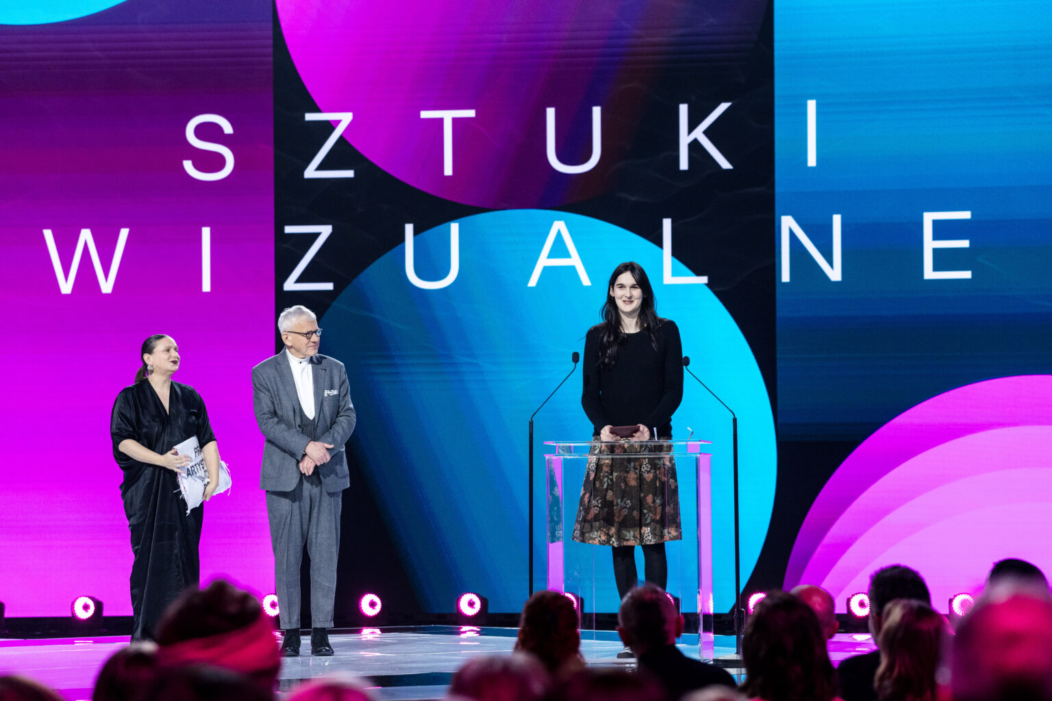 Ant Łakomsk na gali rozdania Paszportów Polityki 2025