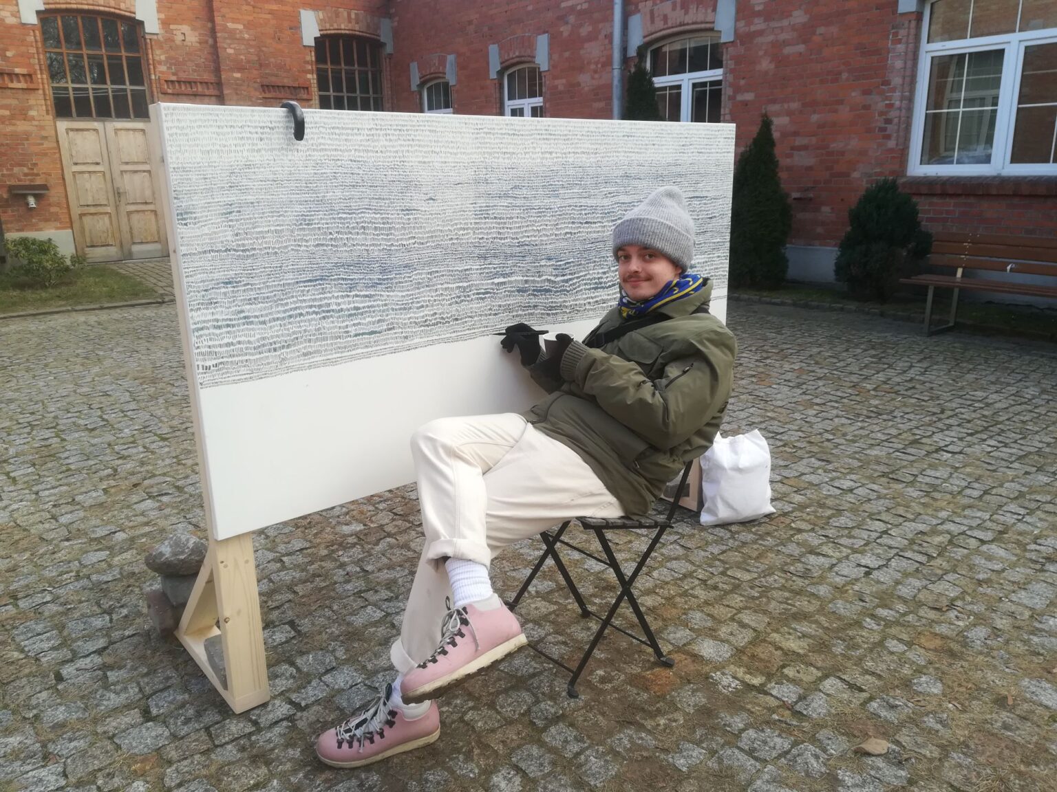 zdjęcie z zajęć Pracowni Alternatywnego Obrazowania