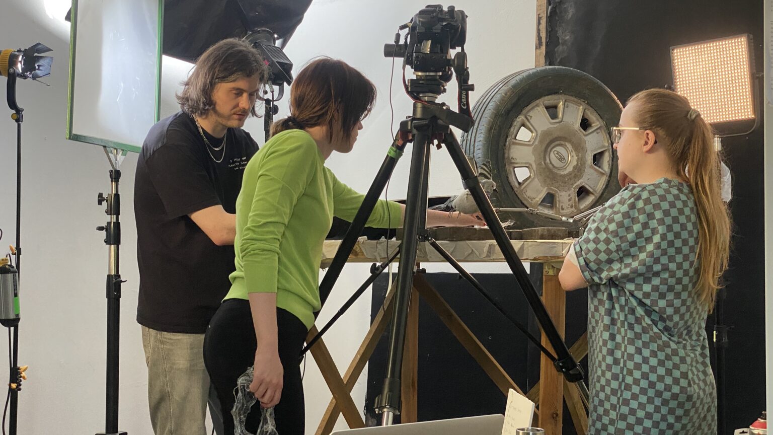 zdjęcia z zajęć Pracowni Animacji