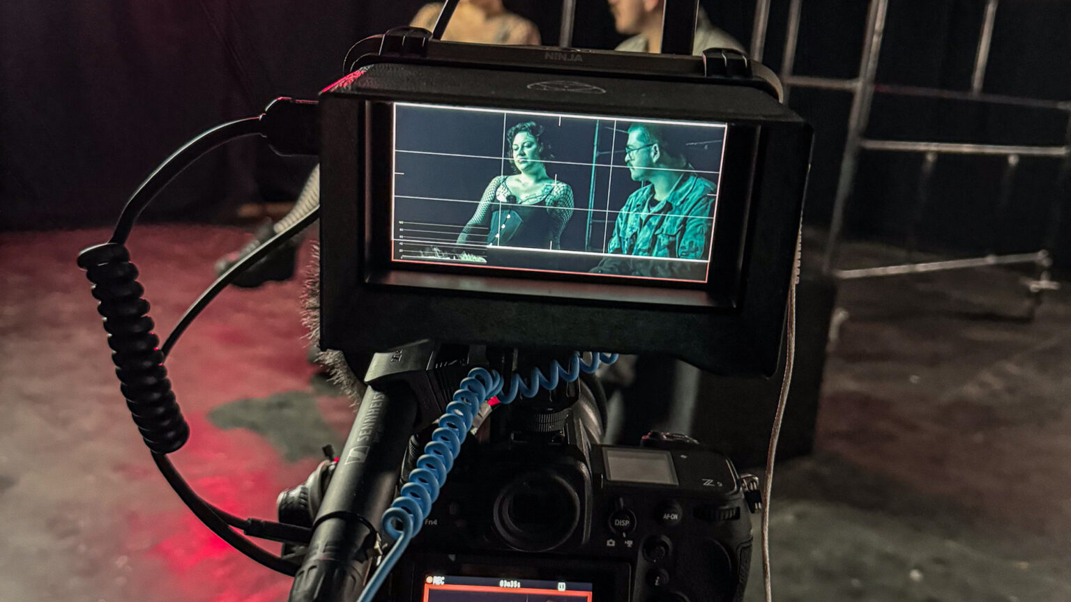 zdjęcie z zajęć Pracownia Dokumentu Wideo