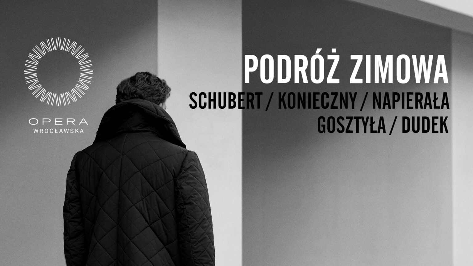 materiał promocyjny „Podróży zimowej” w Operze Wrocławskiej